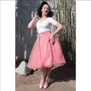 Tatyana Pink Tutu Tulle Ballerina Skirt